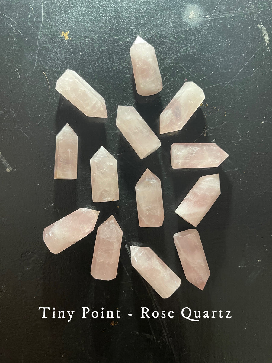 Polished Rose Quartz Worry Stones - 1.9 Size