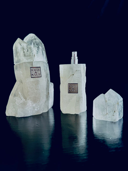 Quartz Crystal Bottle