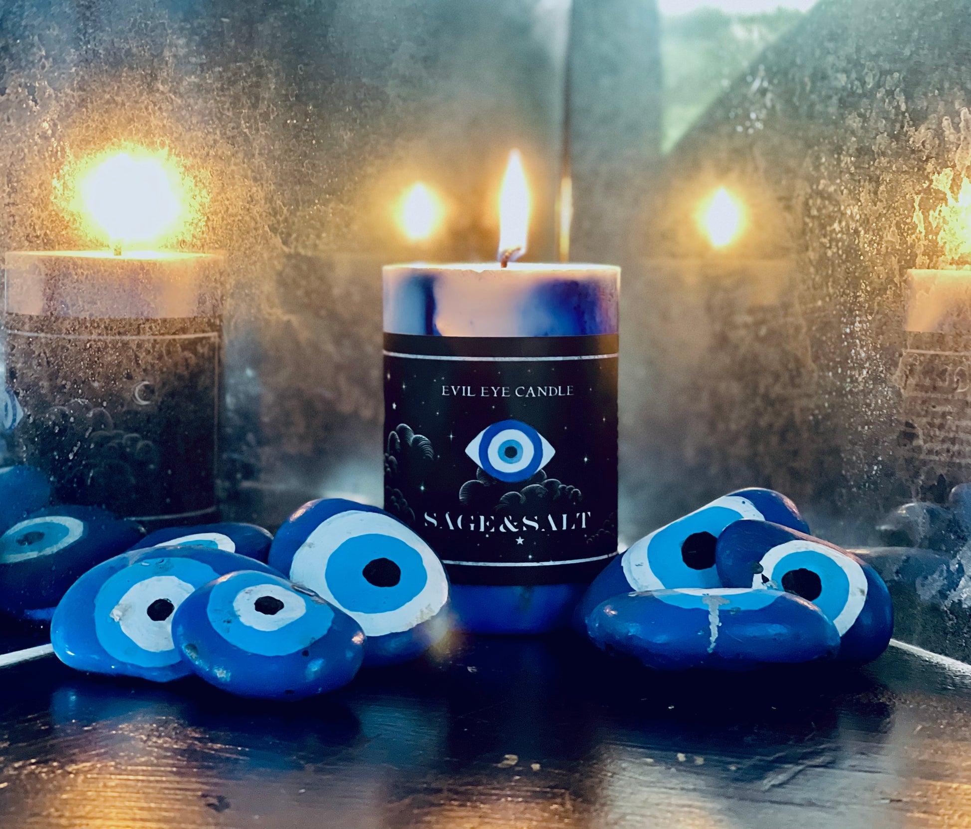 The Evil Eye Candle 