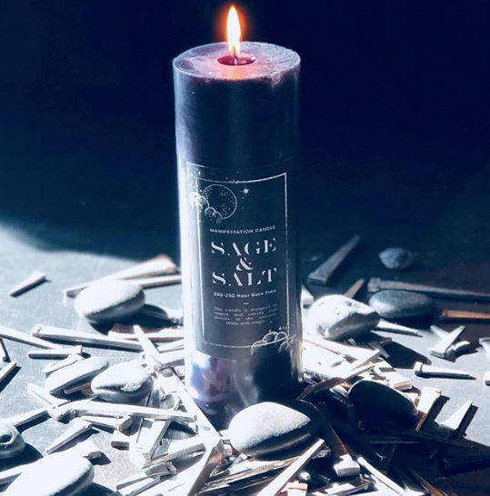 Witch Slap Manifestation Candle